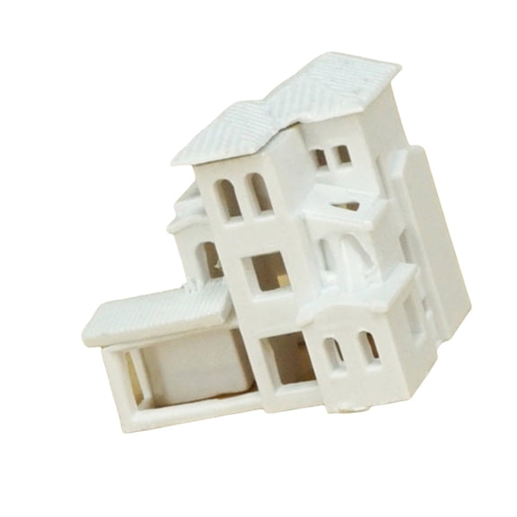 N Scale 1:800 Villas Outland Model Modern House Sand Table Scene Building Model Garden Microlandscape Ornament Decors