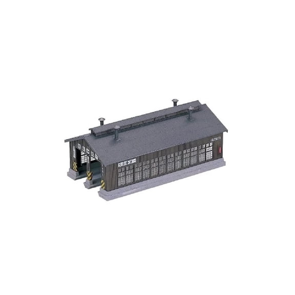 N Scale Unitrack 2-Stall Engine House Kit
