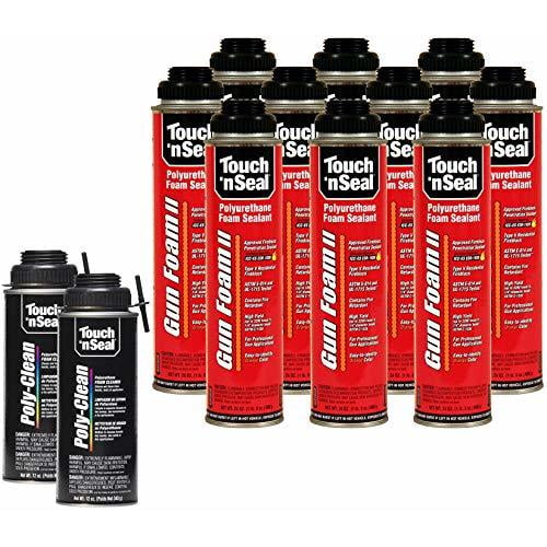 N Seal Gun Foam II Fire Blocking urethane Gun Foam Spray Sealant Kit