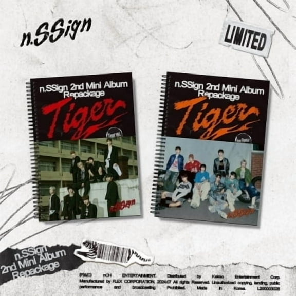 N.Ssign - Tiger - Repackage - Random Cover - Music & Performance - CD