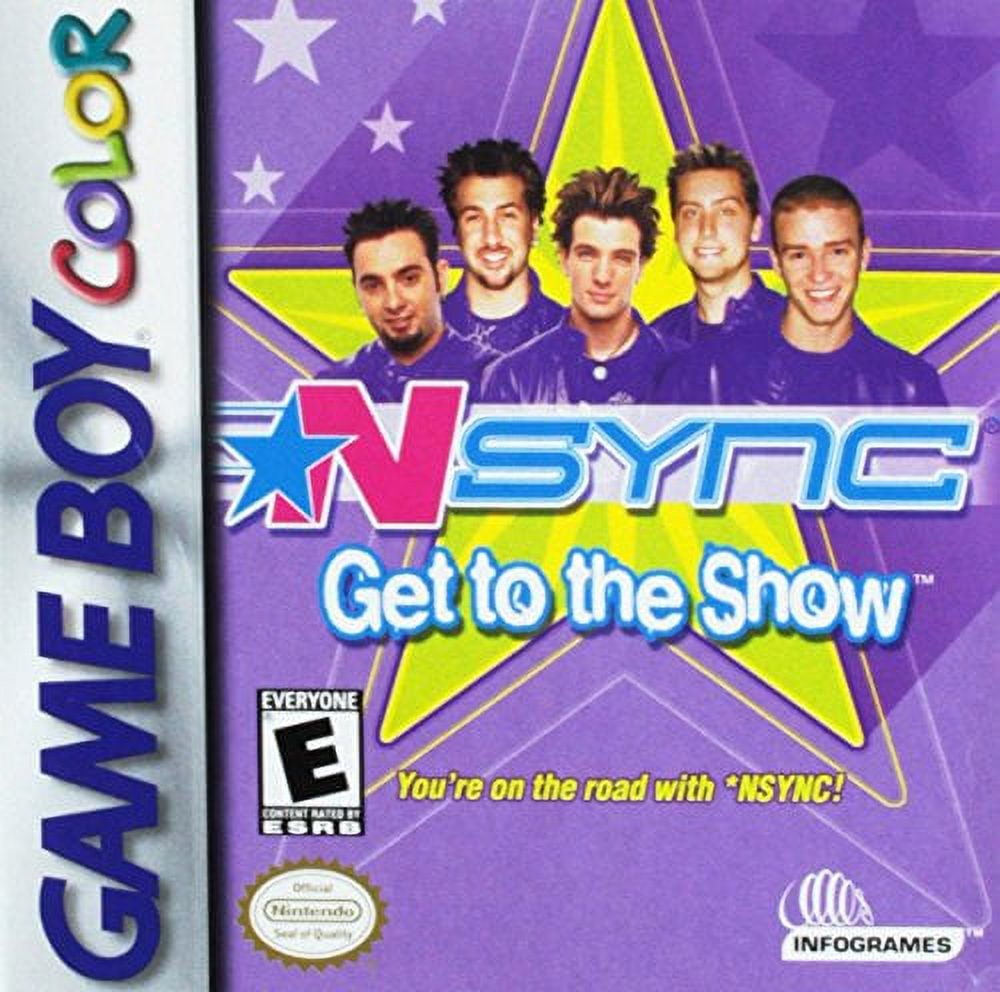 NSYNC Get to the Show - Game Boy Color - Walmart.com