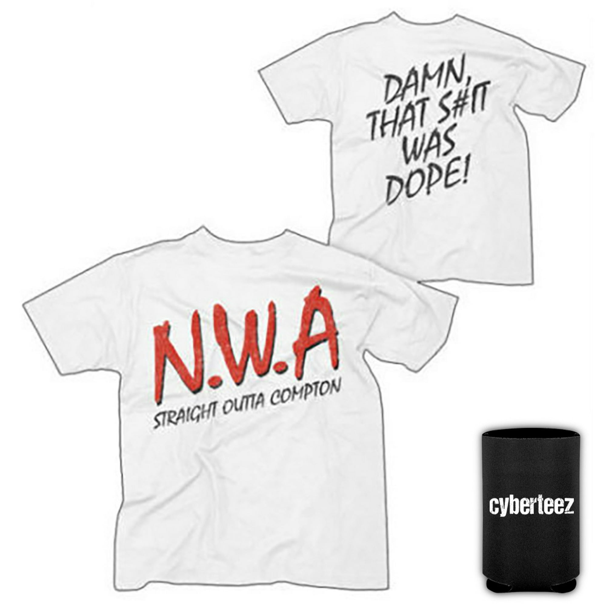 N.W.A NWA Straight Outta Compton Classic Logo T-Shirt - Cyberteez