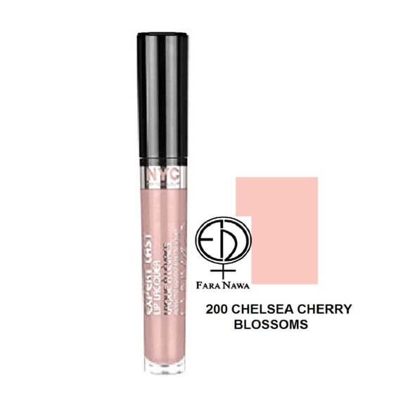 N.Y.C. New York Color Expert Last Lip Lacquer, Chelsea Cherry Blossoms