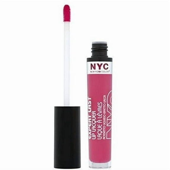 N.Y.C. New York Color Expert Last Lip Lacquer, Fidi Fuchisia