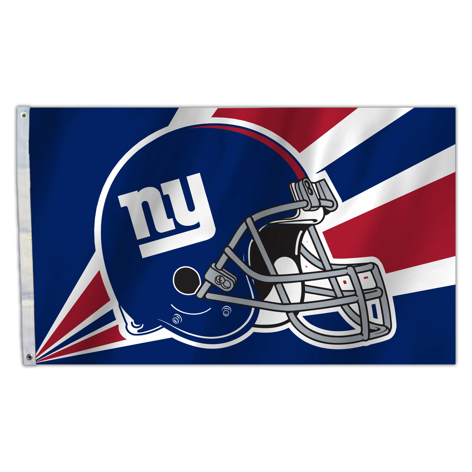 N. Y. GIANTS Helmet 3X5 Flag 