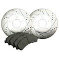 thumbnail image 1 of N-ZDNS-56 Rear Disc Brake Pad and Rotor Kit, 1 of 5