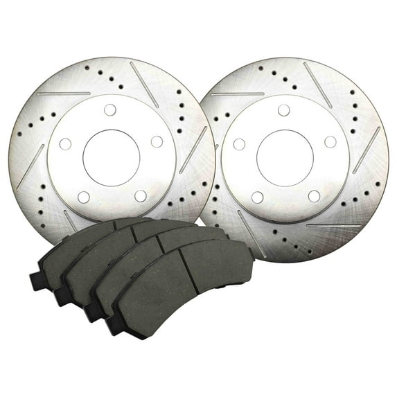 N-ZDNS-56 Rear Disc Brake Pad and Rotor Kit