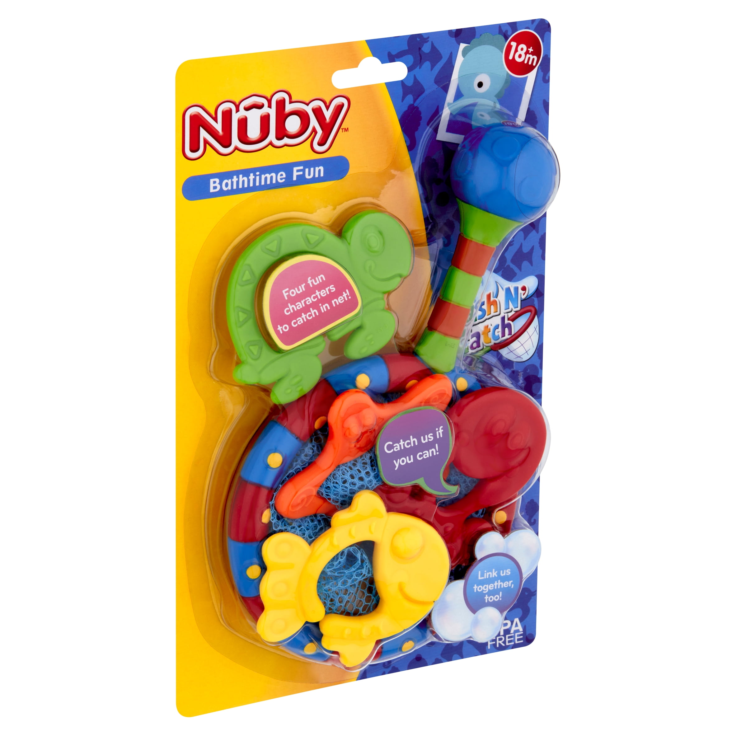 Splash n' Catch Bathtime Fishing Set – Nuby