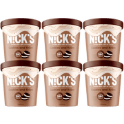 N!ck's Swedish-Style Light Ice Cream, Cookies and Kräm, Pint (6 Count)