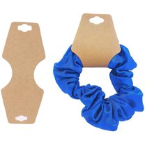 N'ice Packaging 200-Pcs Large Kraft 5.5" x 2.25" Necklace/Earring Jewelry Display Cards, New Retail Self-Adhesive Necklace/Earring Foldovers