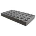 thumbnail image 1 of N'icePackaging - 32 Earring-Slots  1 1/2" x 1 3/4" Flocked Storage Tray Inserts - for Merchandise Jewelry & Organization - 14 1/8" x 7 5/8" x 1/2", 1 of 8