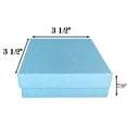 thumbnail image 1 of N'icePackaging - 50 Qty Leopard Pattern Imported Cotton Filled Bangle Jewelry Boxes - for Low Profile Bangles/Braclets/Small Watches & Large Earrings - 3 1/2" x 3 1/2" x 1", 1 of 2