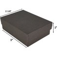 thumbnail image 1 of N'icePackaging  6 Boxes USA-Made Chocolate-Brown Kraft Cotton Filled Boxes, 1 of 2