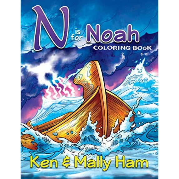 Pre-Owned N Is for Noah Coloring Book (Paperback) 1683440161 9781683440161