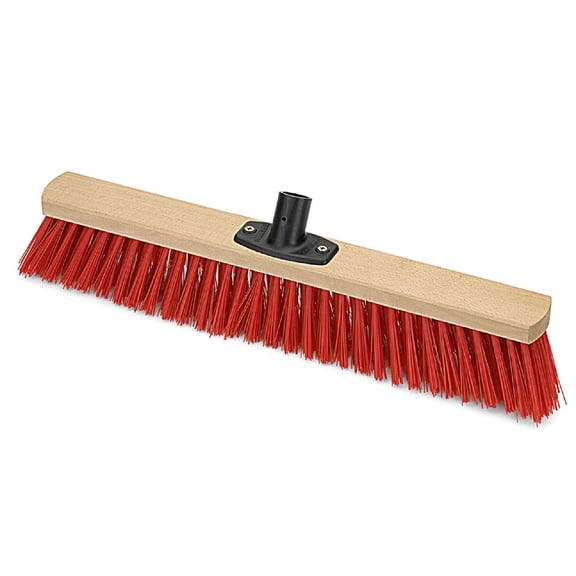 Nlle 234093"Power-Stick" Elaston Floor Broom, Beige/Red, 40 cm