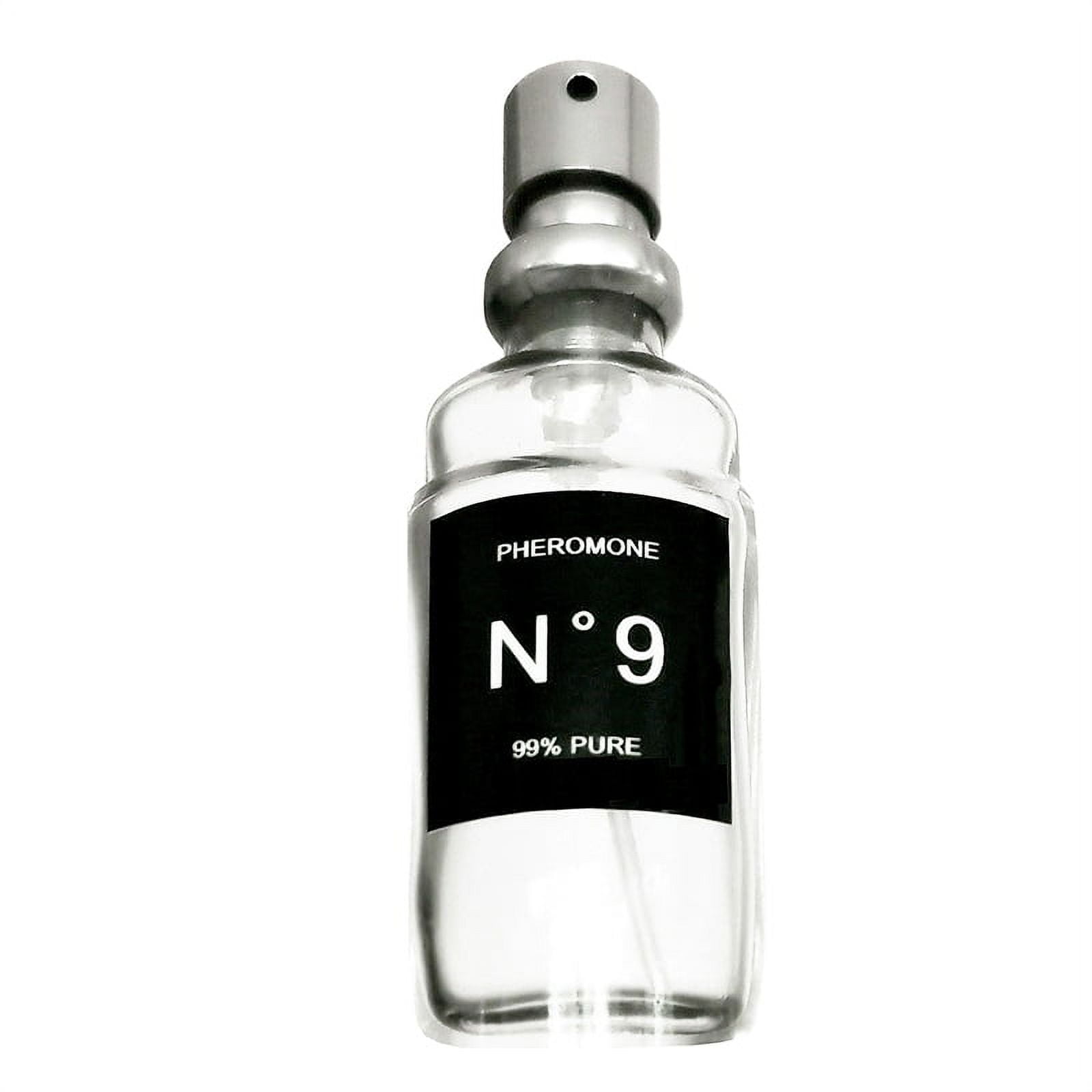 N o 9 Bask - Pheromone N o 9 for Men Portable Glass Spray (0.3 oz.) - Black  Label 
