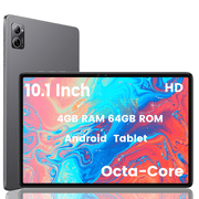N-one 10.1 Inch WiFi Android 12 Tablet, Octa-Core MTK8183, 4GB RAM+64GB ROM, HD IPS Display Tablets for Students & Home Use