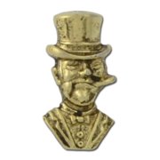 N03 Cigar Man Lapel Pin