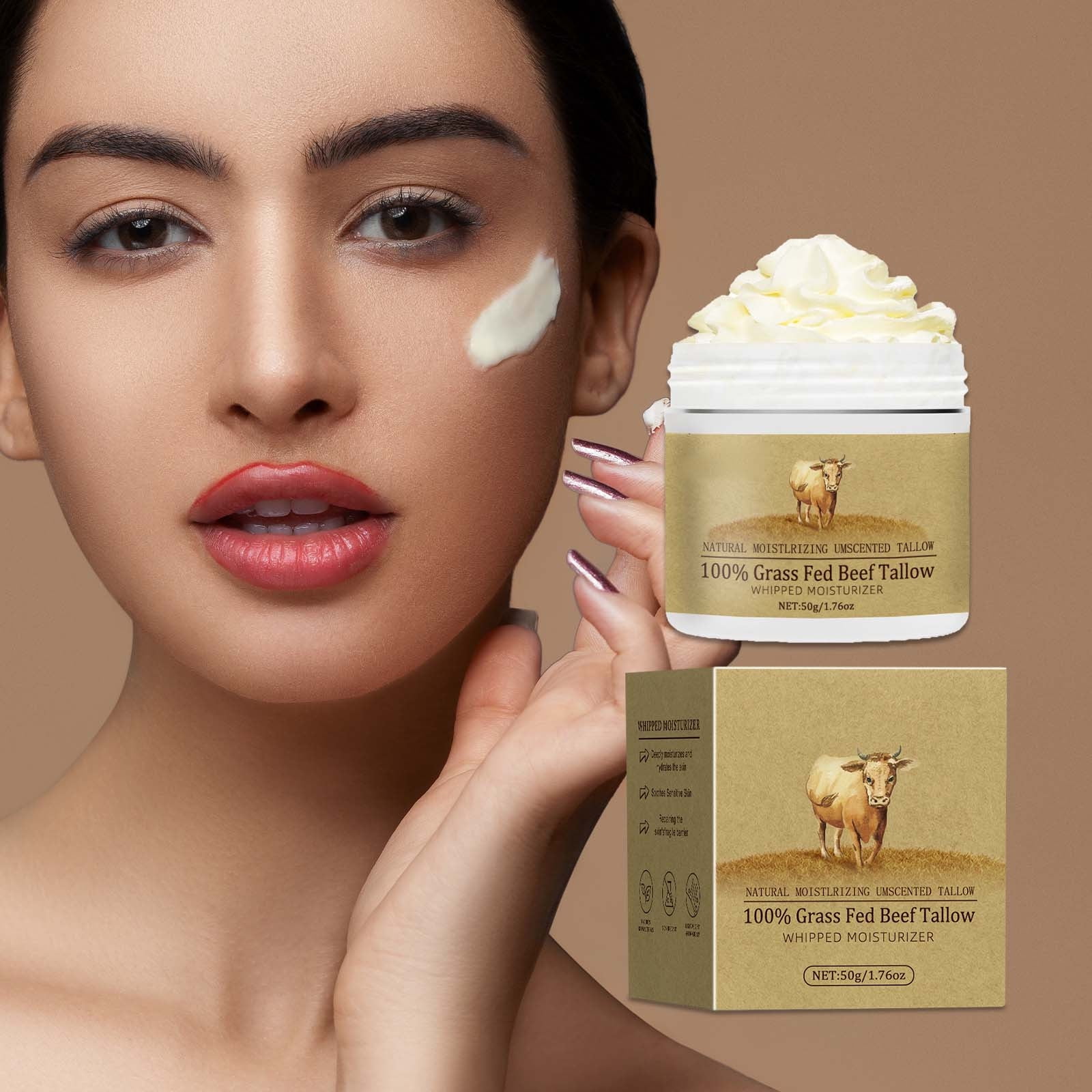 N07 Skin Care Products Skin Glowing for Face head Remover Vacuum Camera Korean Care Package Mens Moisturizer for Face Beef Tallow For Skin Tallow Face Moisturizer Beef Tallow Unscented Organic Fed