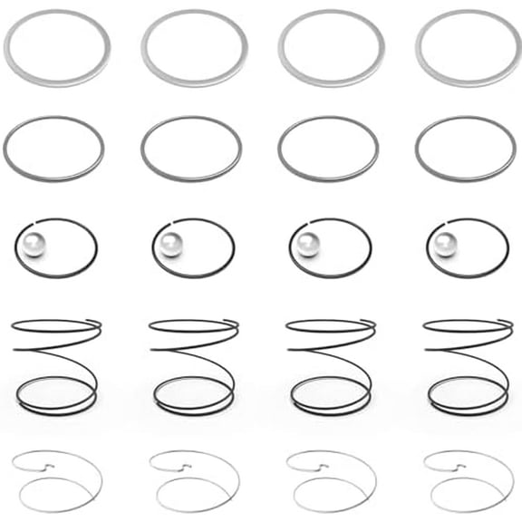 N078434 N089668 Impact Driver Spring Kit FOR Dewalt 20V Impact Driver/Spring and Steel Ball DCF885, DCF886, DC825,DCF887-4 Pack$$Tools & Hardware Other