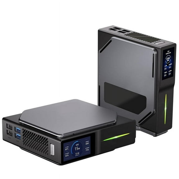 N100 Mini PC 16GB DDR4 256G SSD Mini Desktop Computers Support HD 4K Triple Display for School/Office Small Pc US Plug