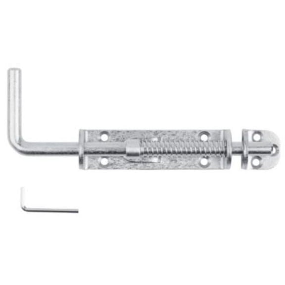 N109-212 - V1142 Spring Loaded Heavy Duty Sliding Bolt Zinc