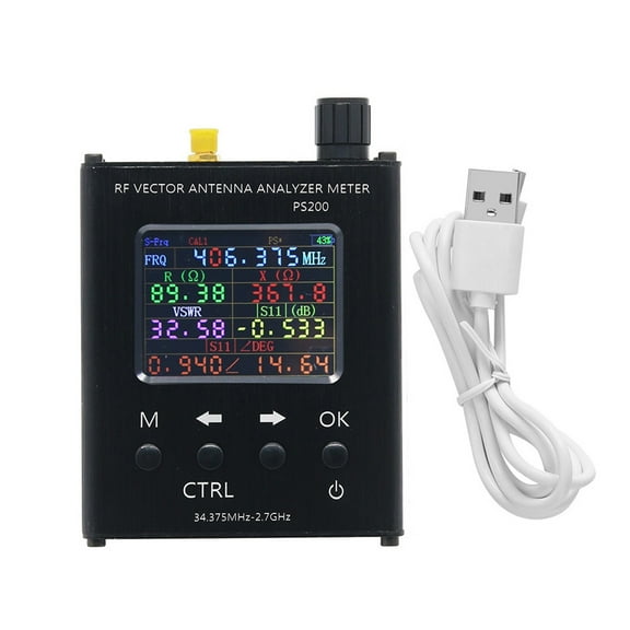 N1201SA(PS200) Antenna Analysis And Measurement Instrument Standing Wave Meter And Balance Meter Tester 37.5M-2.7G ,Compact and Powerful