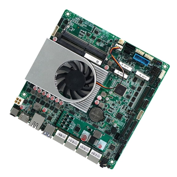 N150 ITX Industrial Motherboard 4 Cores CPU 10G Ethernet 4x2.5Ghz Ports Automation