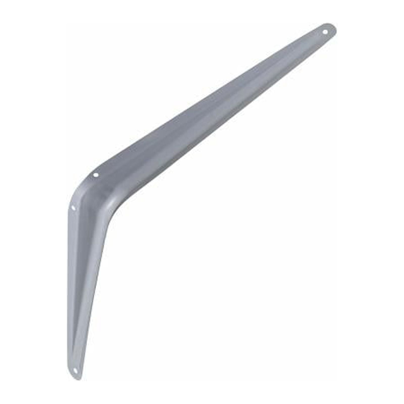N171-082 Steel Shelf Bracket, Gray, 10 x 12 In. - Quantity 20
