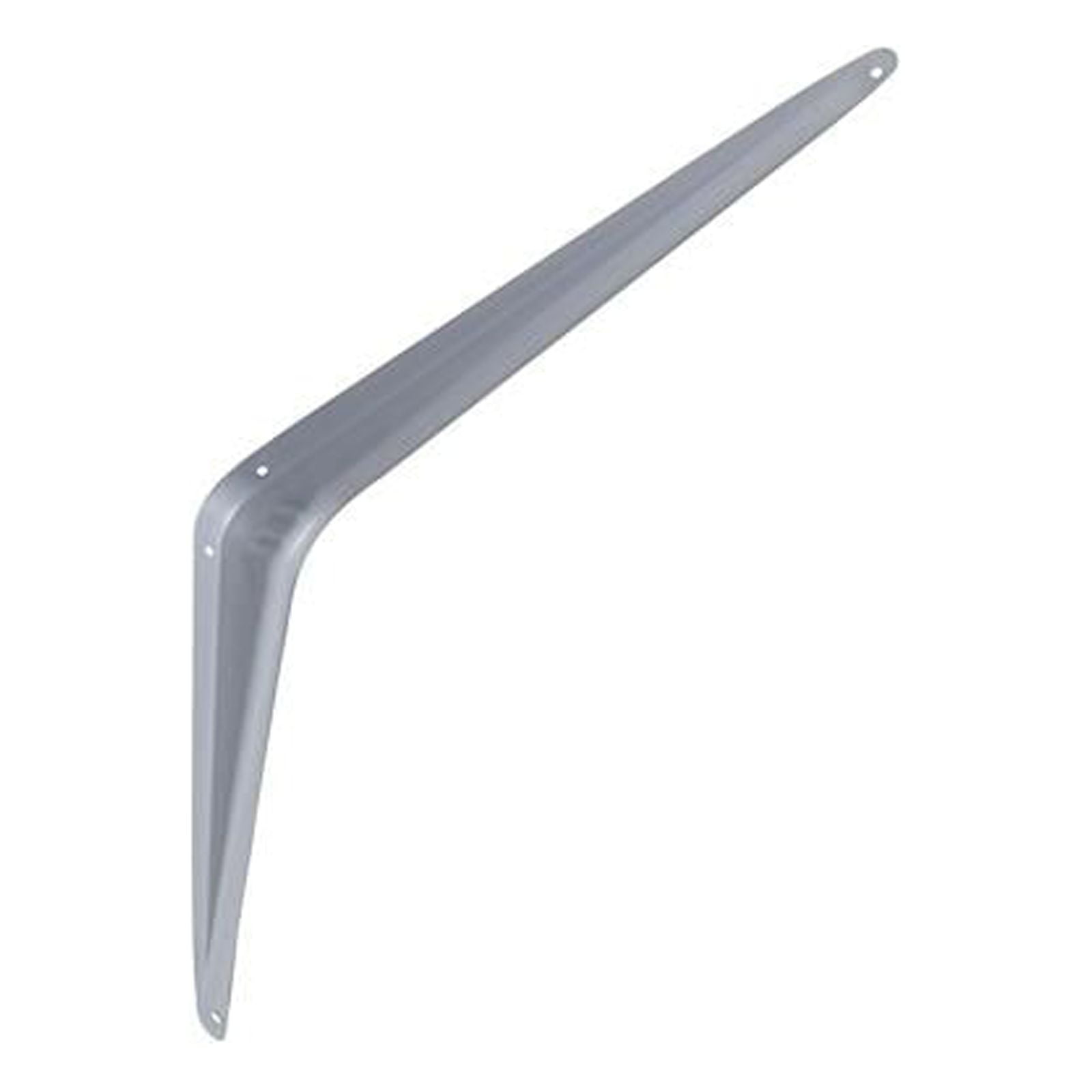 N172-619 Gray Steel Shelf Bracket, 12 x 14 In. - Quantity 20