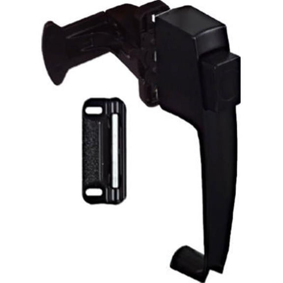 N185-462 Black Push Button Latch