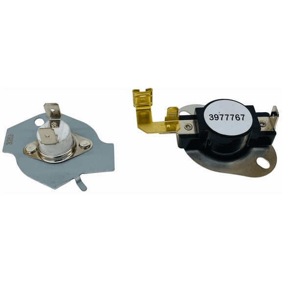 Clothes Dryer Thermostat & Fuse Kit Compatible with Whirlpool, Replaces 279816