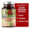 thumbnail image 1 of N1N Premium Blood Pressure Support with Hawthorn and Hibiscus, 90 Caps, 1 of 8