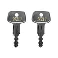 thumbnail image 1 of N217 Car Rack Replacement Key, Replacement Key for Yakima and Thule Ski, Box,Roof,Carrier Racks and Crossbars-Codes N217 [2 pcs]$$Sport & Recreation Other, 1 of 7