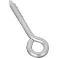 thumbnail image 1 of 2150BC 5/16" x 4" Lag Screw Eye - Zinc Plated, 1 of 2