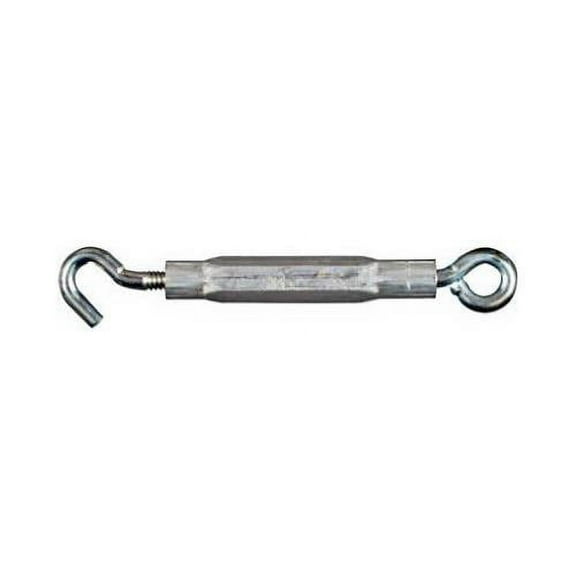 N221-960 Hook & Eye Turnbuckle, Stainless Steel, 5/16 x 9-In. - Quantity 10