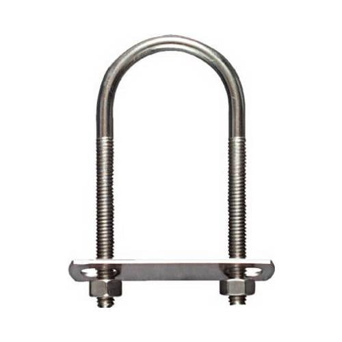 N222-455 U-Bolt, Stainless Steel, 5/16 x 1-3/4 x 4.25-In. - Quantity 5