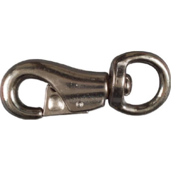 N222-968 1 x 4.12 in. Nickel Cattle Snap