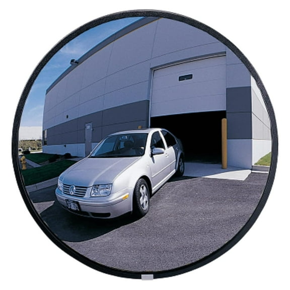 N26 160 Degree Convex Security Mirror 26-Inch Dia. Black 26"L x 26"W