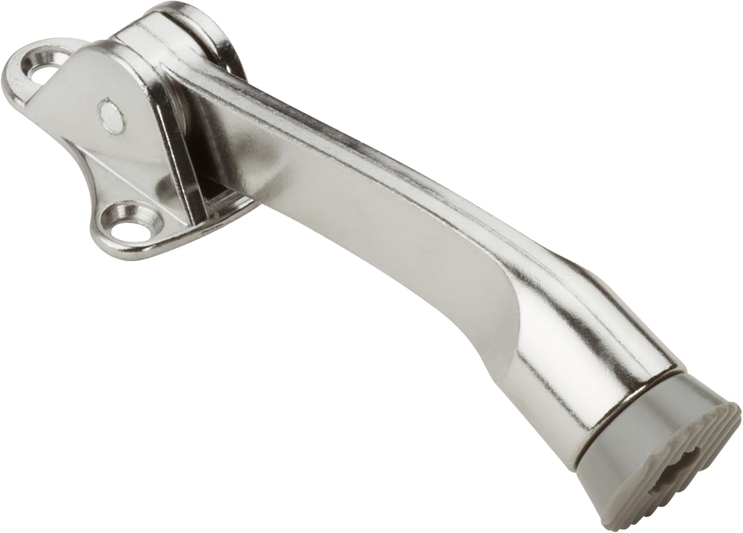 N273-532 V238 Kickdown Door Stop in Satin Chrome