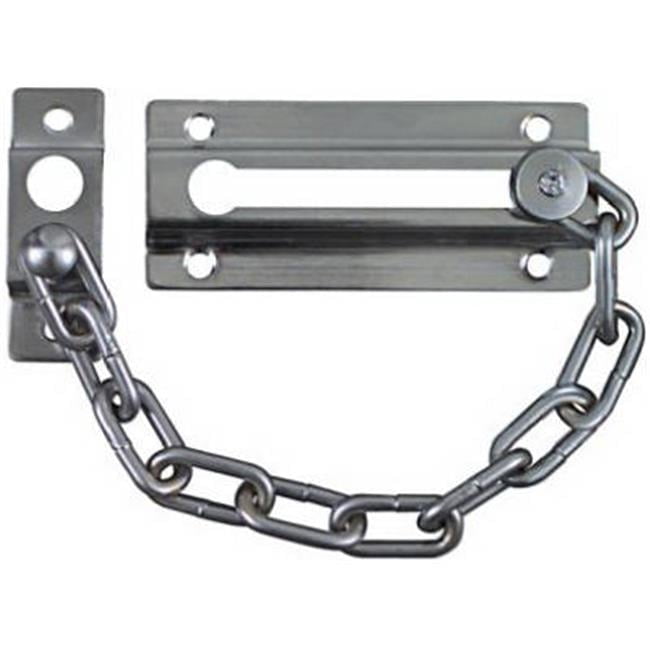 Chain Loop Fastener N274-407 Satin Chrome Door Chain Fastener, Pack Of 5 - Walmart.com