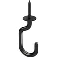 thumbnail image 1 of N275-525 - V2682 - 3-11/32-in Modern Ceiling Hook in Black, 1 of 7