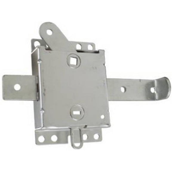 N280-743 7.5 in. Zinc Interior Garage Door Side Lock