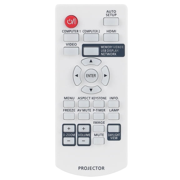 N2QAYA000116 Replace Remote for Panasonic Projector PT-LW362 PT-LW312 PT-LB412