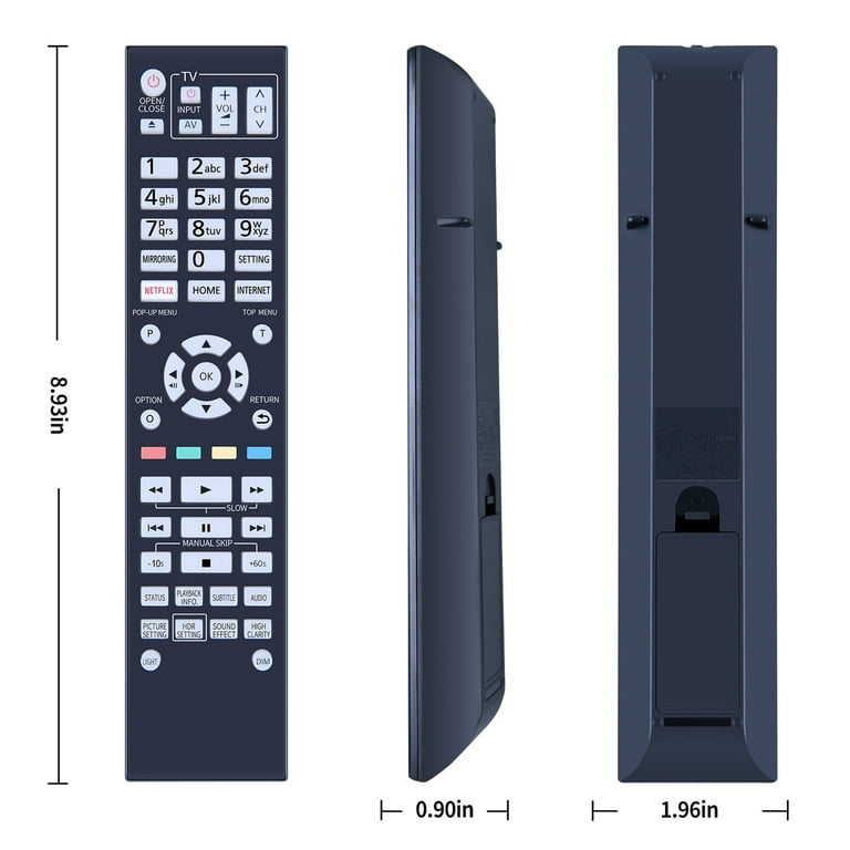 N2QAYA000172 Remote Control For Panasonic DVD Player