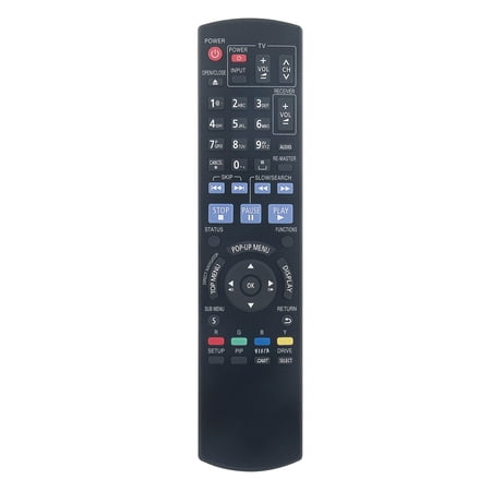 N2QAYB000378 Replacement Remote Control Compatible with Panasonic Blu-ray Disc Player Home Cinema System DMP-BD60 DMP-BD601