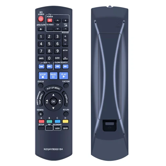 N2QAYB000570 Remote Control For Panasonic Smart TV TC-32LX34 TC-32LX44S TC-42PX34 TC-50PX34 TC-60PS34 TC-60PS34UA TC-L19C30 TC-L24C3 TC-L3232C TC-L32C3 TC-L32C3S TC-L32E3 TC-L32X30 TC-L37E3 TC-L37U3