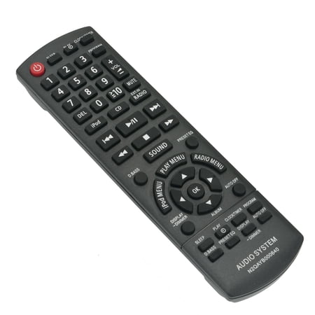 N2QAYB000640 Replace Remote for Panasonic SC-HC25 SC-PM500 SC-PM500DB SC-PMX5