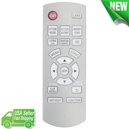 N2QAYB000680 Replacement Remote Control for Panasonic DLP Projector PT-AE8000