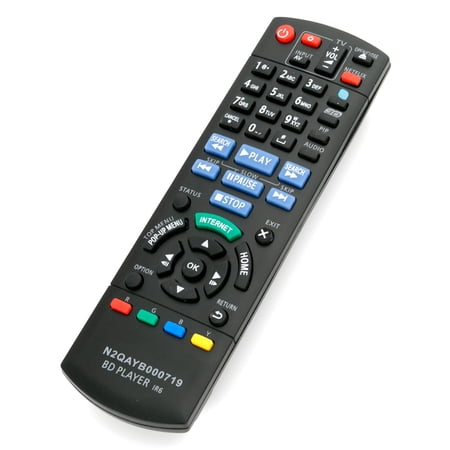 N2QAYB000719 New Replaced Remote for Panasonic Blu-ray Disc Player DMP-BDT220CP